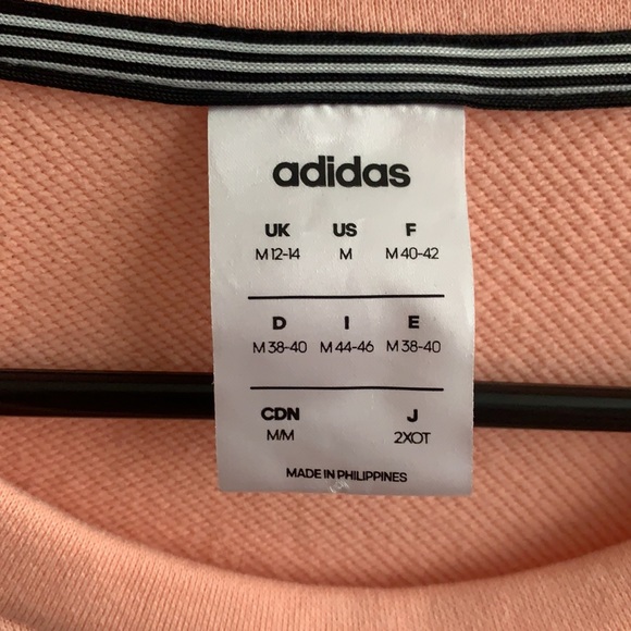 Coral Adidas Sweater - Picture 2 of 4